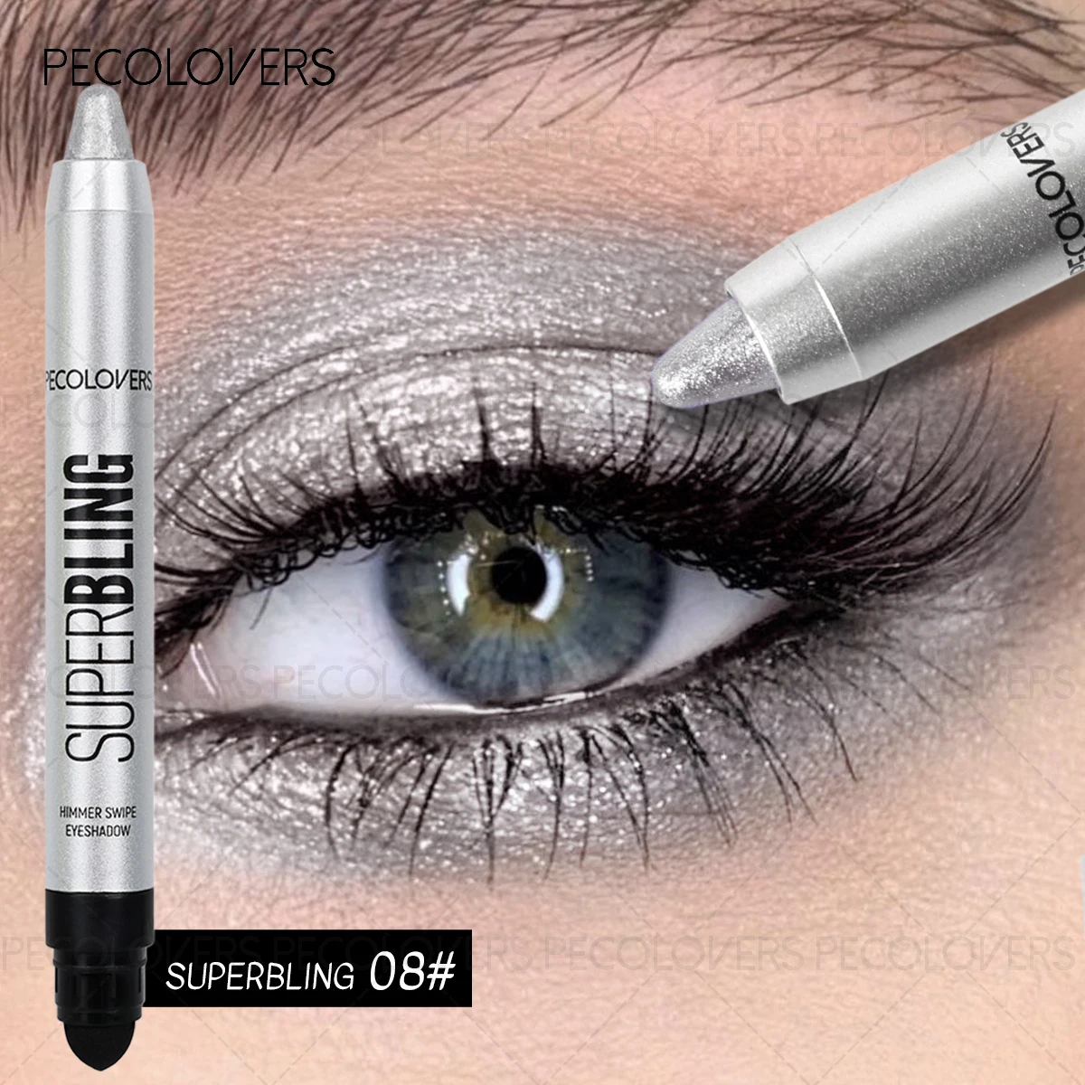 Radiant Shimmer Pearlescent Eyeshadow Stick - Vibrant Blue Purple
