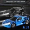 Mini Toy 1/43 Scale RC Racing Difting Car 2.4G RTR with LED lights Remote Control Electric High Speed Car Model Gifts for Boys 1
