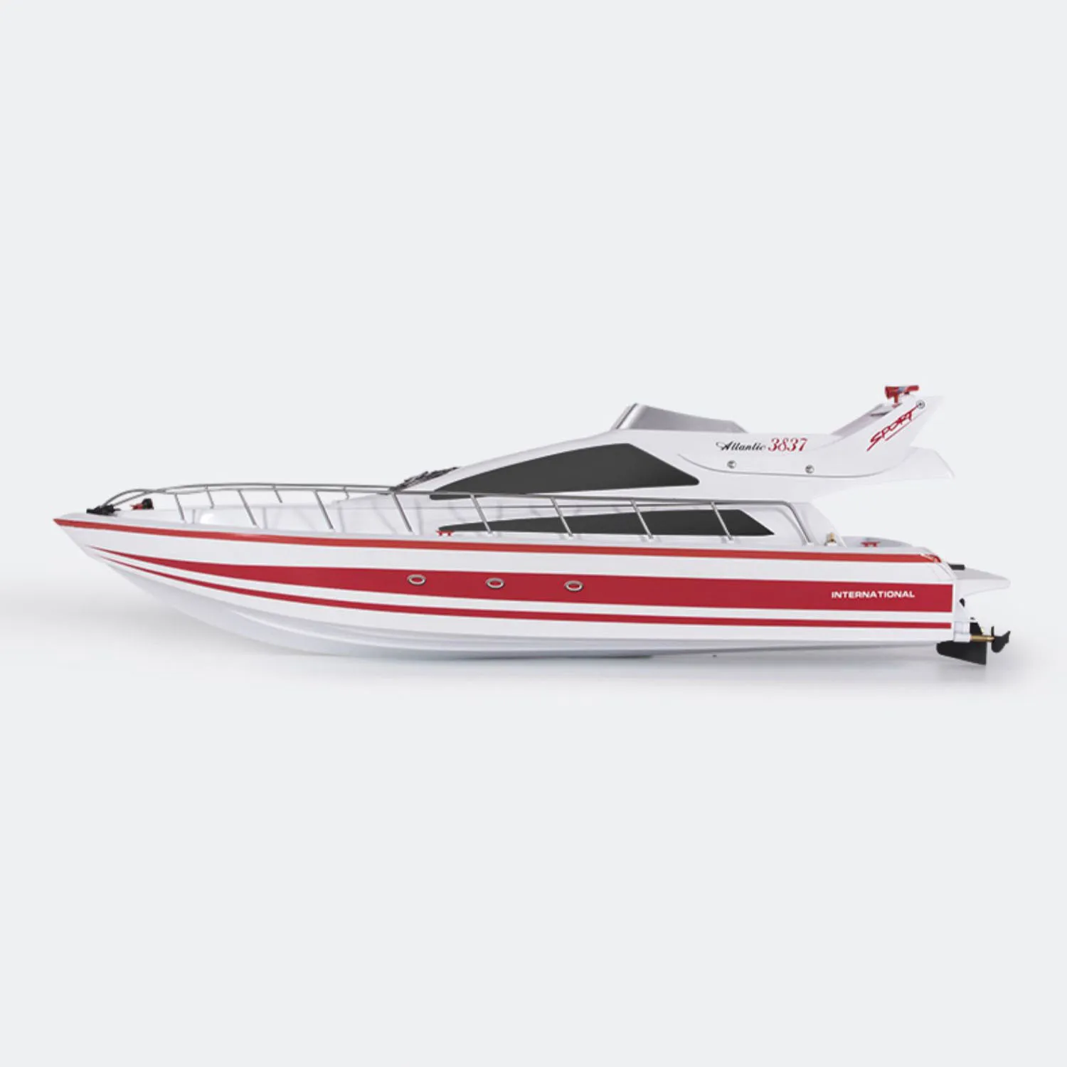 Toys Heng Long 2.4G RC High-Speed Racing Boat Wireless Control Luxury Yacht Ship Motor ESC Painted Finished Model Boys Gifts 4