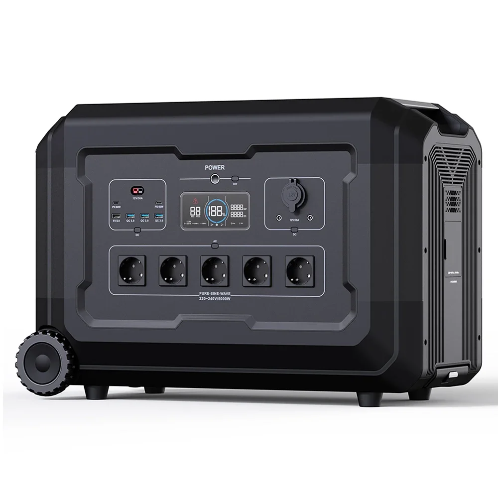 Souop Powerstation Eu 4000W 5000W Heavy Duty Ups Generatore Di Energia Solare