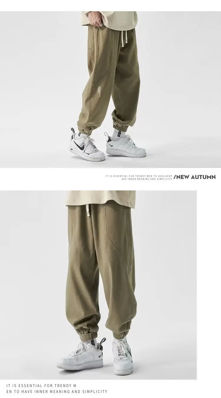 Functional Cargo Pants Detachable Pocket Track Pants Loose Casual Pants -  Shop ENSHADOWER Men's Pants - Pinkoi