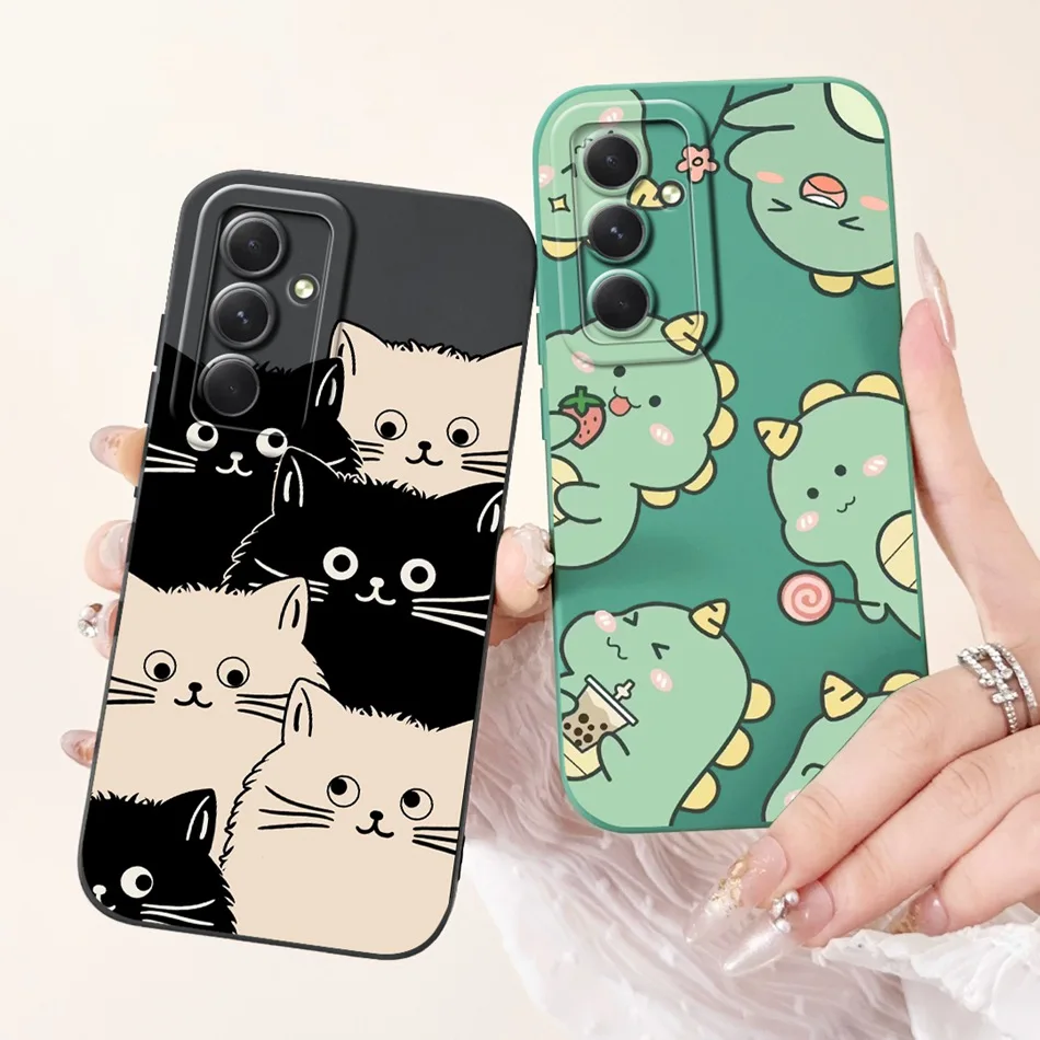 Cute Cartoon Soft Silicone Shockproof Phone Case, 2024 Edition