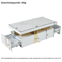 Современный белый набор шкафов для телевизора и журнального столика, настенный гардероб для гостиной, диван-стол, подставка для телевизора, многофункциональный набор для хранения — изображение 3