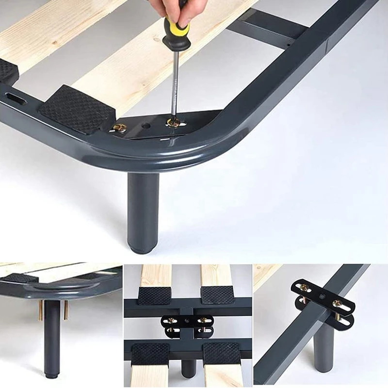 Bed Frame Legs,Adjustable Height Center Support Leg For Bed Frame, Bed Center Slat Heavy Support Leg(4.7-8.67Inch) 3