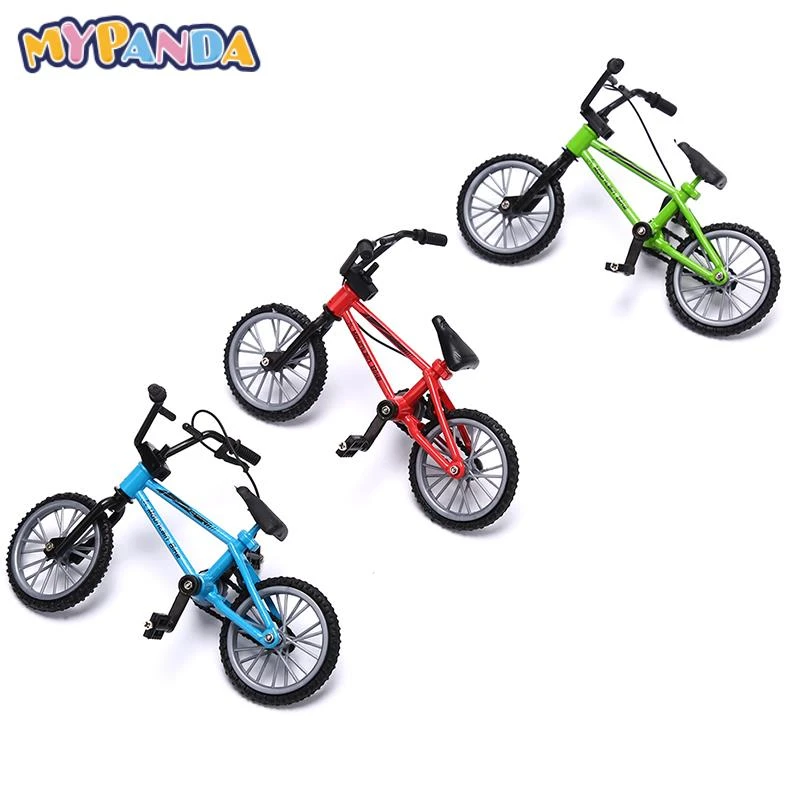 Vinger Bmx Fiets Speelgoed Voor Jongens Mini Bike Met Rem Touw Bmx Mountain Fiets Model Speelgoed Voor Kinderen gift|Mini Skateboards & Fietsen| -