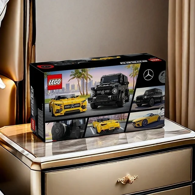 76924 LEGO Speed Champions Mercedes-AMG G 63 & Mercedes-AMG SL 63 F1 Toy Car, Convertible Toy Car Gift for Boys and Girls 2