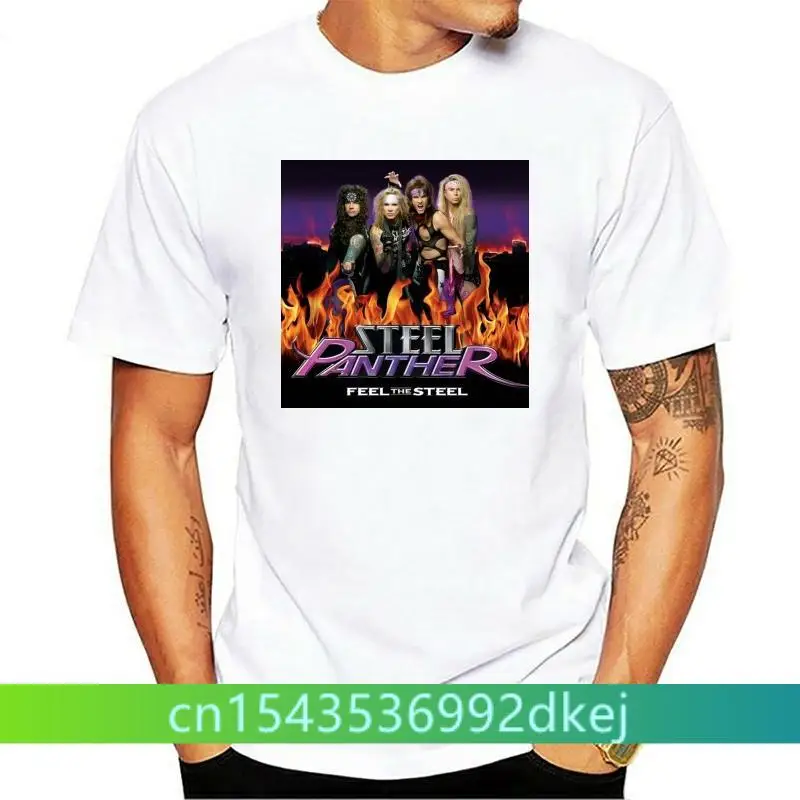 

The Steel Panther T-Shirt, American Comedic Glam Metal Band Black Tee 2018 New Summer Men Hot Sale Fashion T Shirt Top Tee
