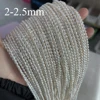 Natural Freshwater Pearl Beads High Quality Rice Shape Punch Loose Beads For DIY Necklace Bracelet Jewelry Making 2-2.5mm 3