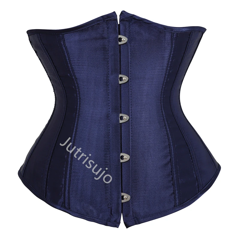 Underbust Corset Top Waist Cincher Workout Shape Body Belt Plus Size Lingerie Gothic Corsets Espartilho Korse Corsetto Black Red for Body Shaper Waist Trainer Corset Bustier Top Waist Corset Lace Lingerie Lace Corset