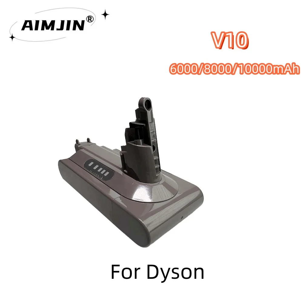 

6000mAh/8000mAh/10000mAh Replacement battery for Dyson V10 battery