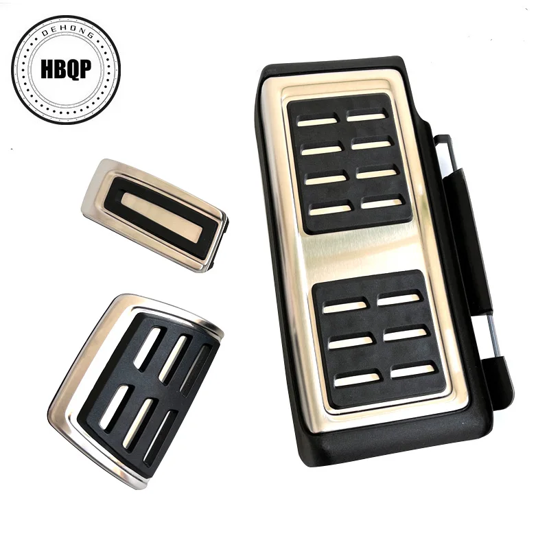 

HIGH QUALITY !!!! FOR VW Golf 7 Passat B8 Tiguan MK2 Stainless Steel Brake Pedal Accelerator Pedal Rest Area Pedal