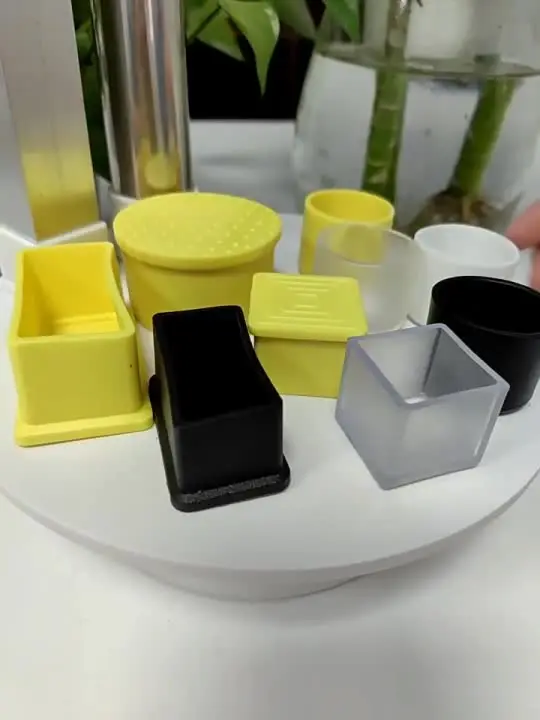 4pcs Embout De Chaise 20 Mm X 30 Mm En Caoutchouc Capuchon