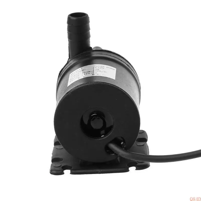 Q84D 12V 800L/H 20W 잠수정 워터 펌프 용 매우 조용한 Fountai 용 태양열 브러시리스 모터 잠수정 풀 워터 펌프