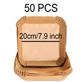 50Pcs Square L7.9in