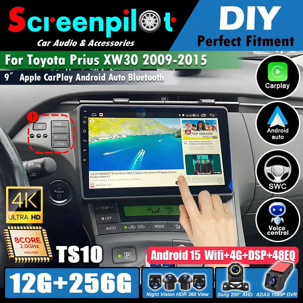 【outofstock】Android16AutoCarRadioVideoMultimediaPlayerCarplayGPSNavigation-AliExpress34