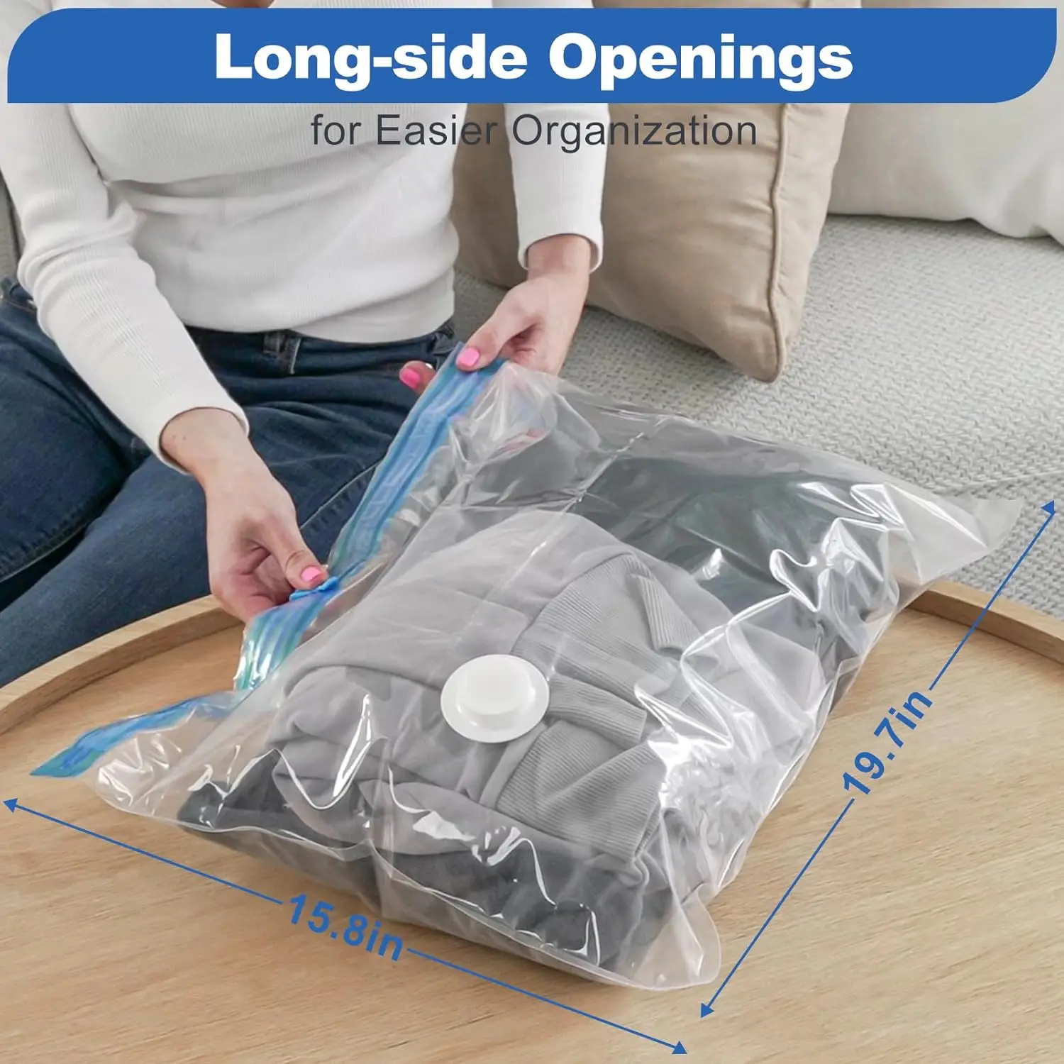 Рисунок 2 - пластиковые пакеты для вакуумного