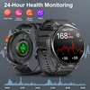 New 1.85” HD Screen LED Flashlight Smart Watch Men 730mAh Large Battery BT Call Man Bracelet Waterproof Fitness Men's Smartwatch 4