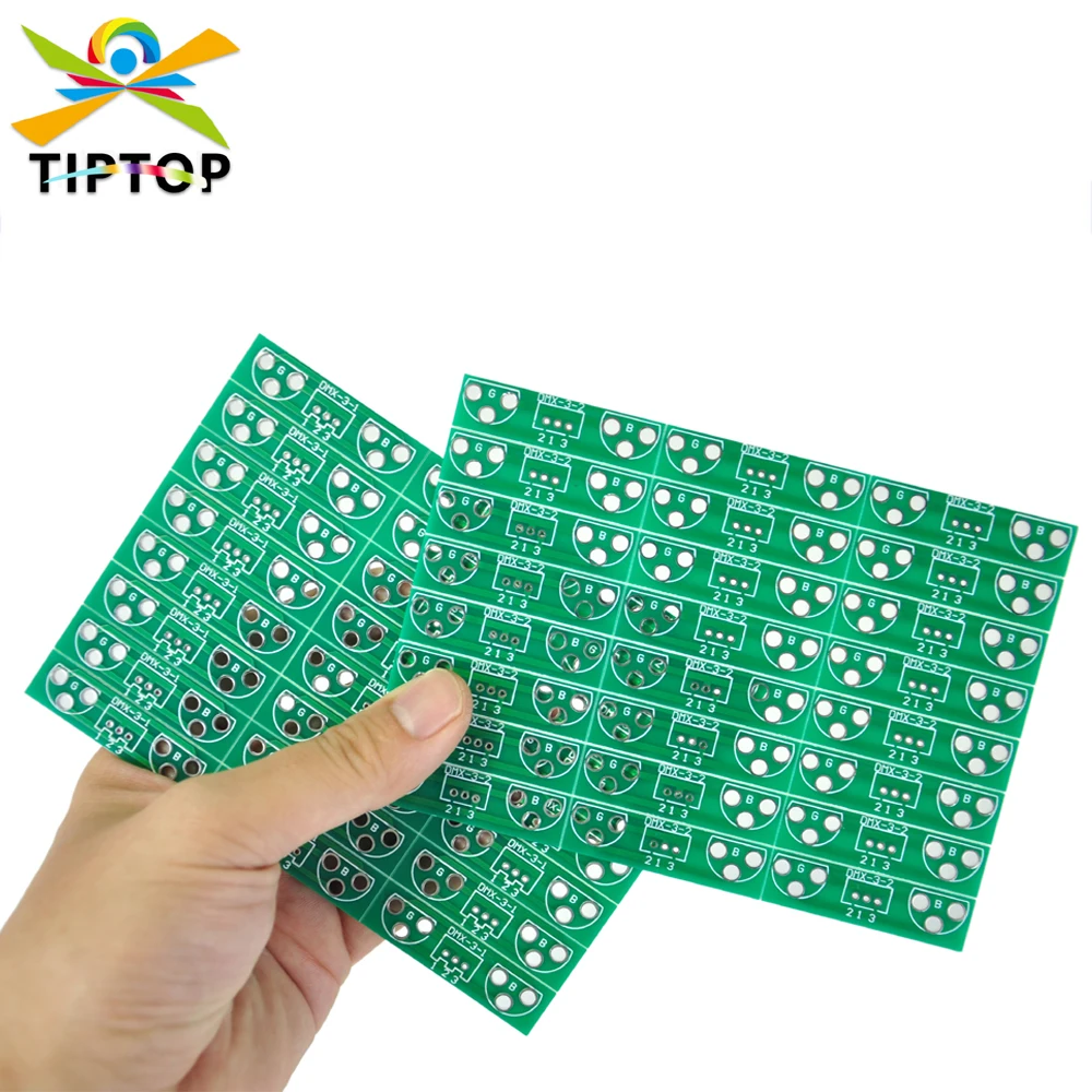 

Панель паяльная TIPTOP с 3-контактным разъемом DMX зеленого цвета, панель передачи сигнала, сценическое освещение, запасные части