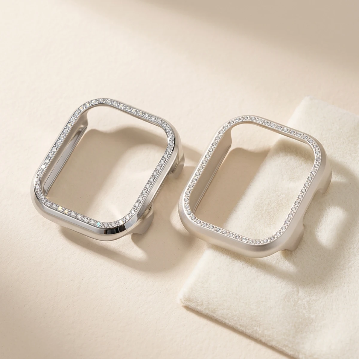 Elegant Diamond PC Case - Premium Bumper Frame Shell Cover