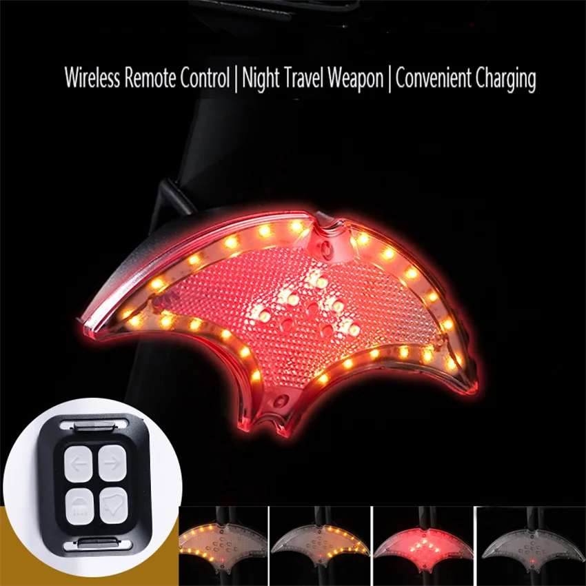 

Bicycle Tail Rear Lamps 30 Led Lights For Bike Alarm Reflactor Indicator Turn Signal Seatpost Flashing Lighting Cycling Bell Mtb