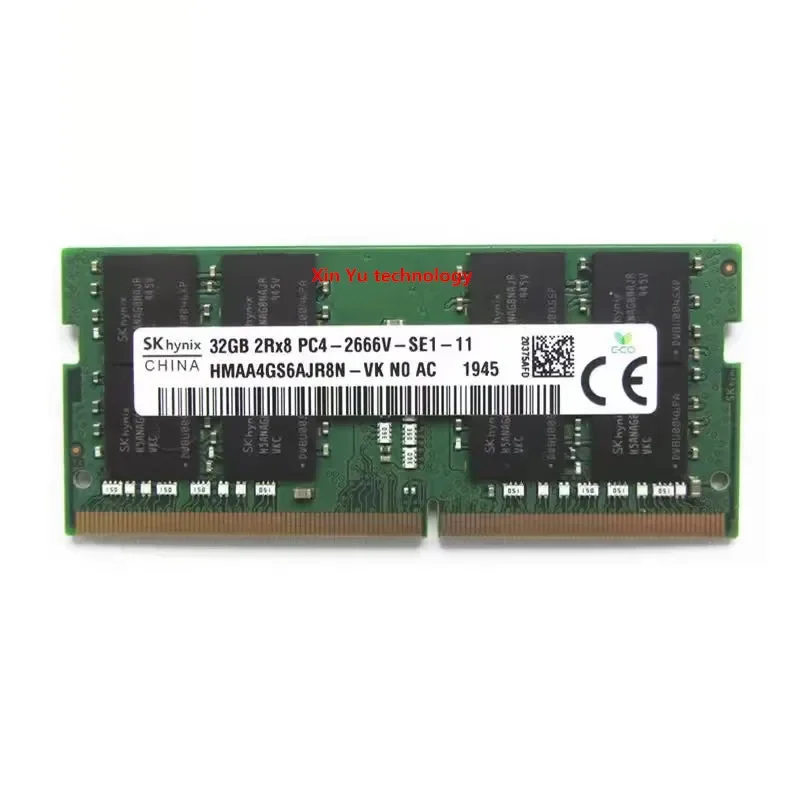 SK Hynix DDR4 32GB 2Rx8 2666V PC4 2666MHz 純正SO-DIMM RAM ノート
