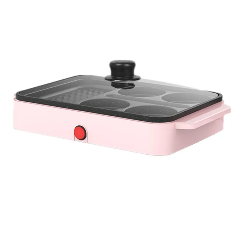 Household frying and roasting machine four-in-one electric baking pan sausage electric baking pan