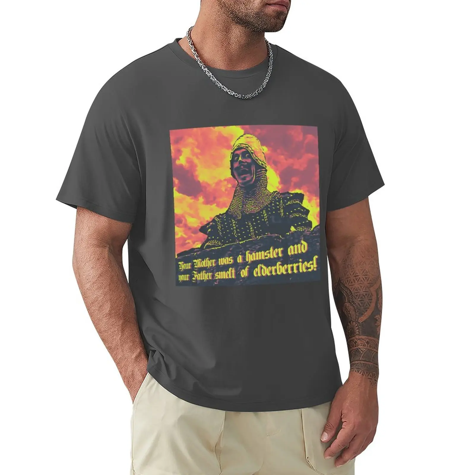 

Your Mother was a hamster and your Father smelt of elderberries T-Shirt kawaii clothes mens graphic t-shirts big and tall
