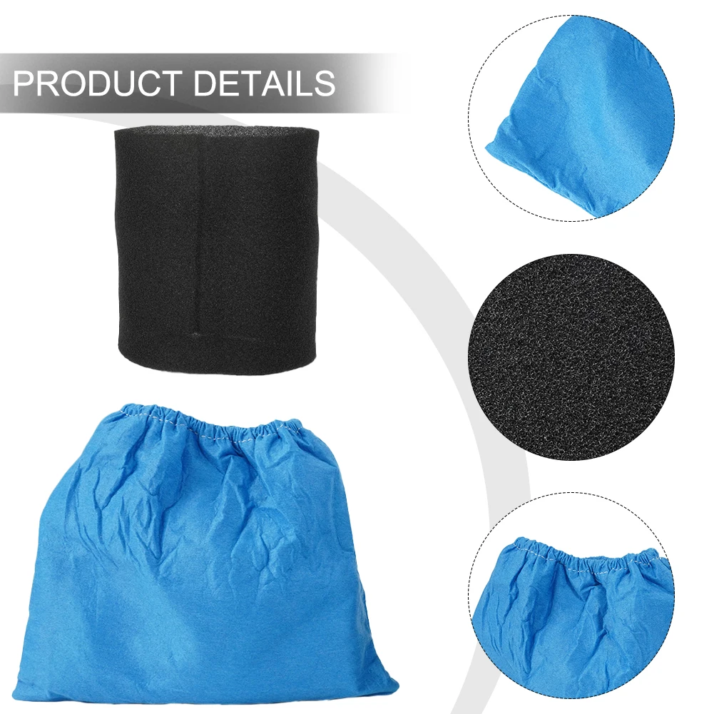 Description Picture 6 of itemTextile Filter Bag And Filter Elements For MV1 WD1 WD2 WD3 SE4001 Vacuum Cleaner Filter Bag Parts Filter Replacement