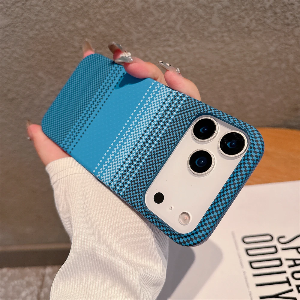 Case on smartphone front view