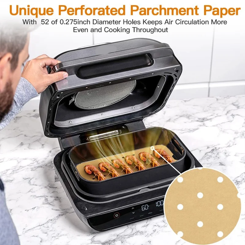 Air Fryer Parchment Paper Liners for Ninja Foodi XL Smart FG551 6-In-1  Indoor Grill, Ninja Foodi Accessories - AliExpress