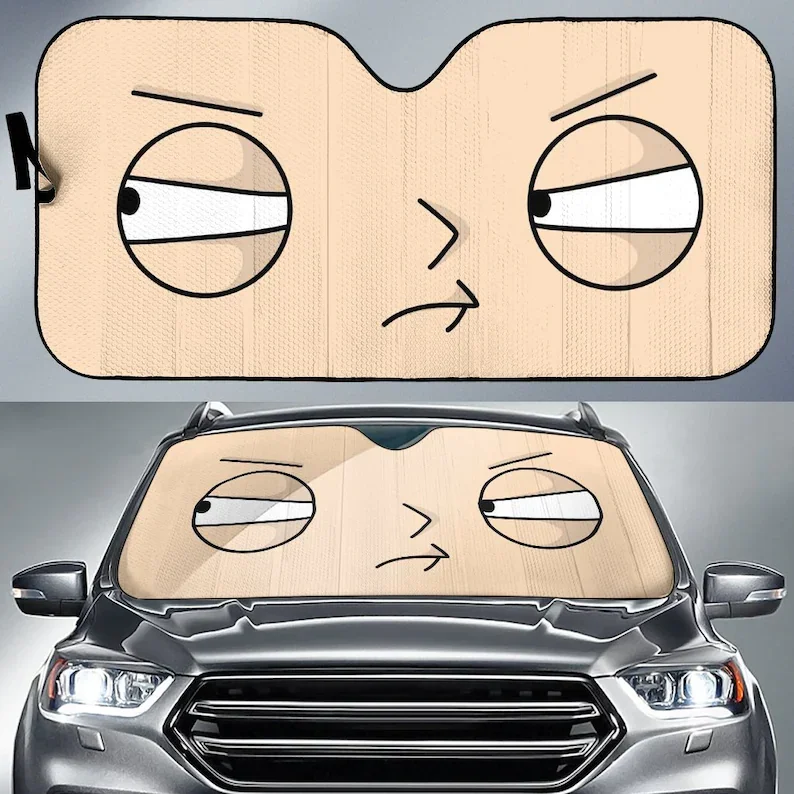 

Stewie Griffin Eyes Car Sunshade Sunshade Car Car Sun Protector Window Autos Accesorios