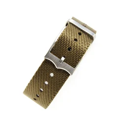 Premium Nylon Sport Watch Band - High Quality Nato Strap 20mm 22mm for 22mm (Green)