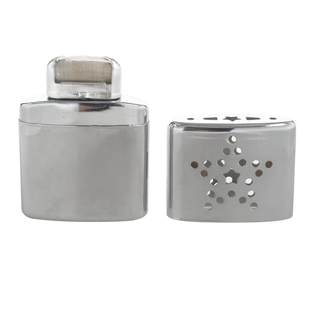 3X Hordozható Üzemanyag -Kézmelegítő Újrahasznosítható Platina Standard Zseb Praktikus Kézmelegítő - Image 3