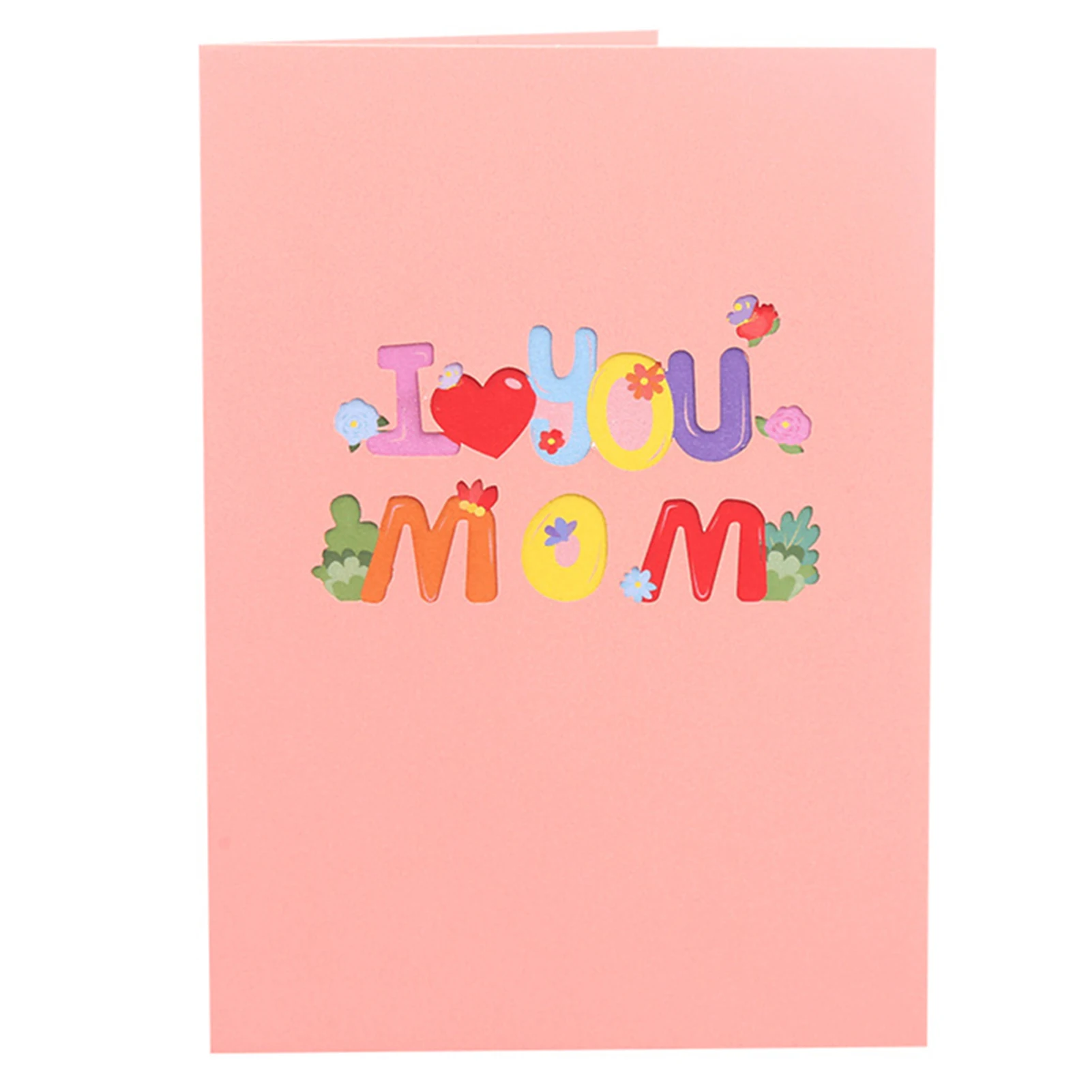 Pop-Up Flower Bouquet Card Happy Mothers Day Gifts Card Gift For Step-Mom Mother-In-Law Che Amano