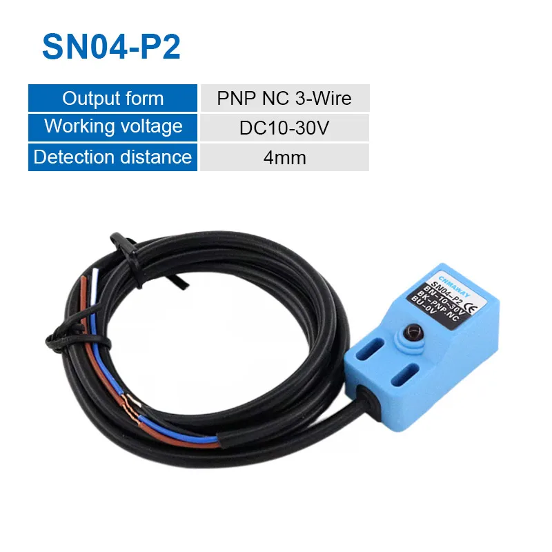 1PC SN04-P2  Inductive Proximity Sensor Detection Switch PNP NC DC 12-24V 