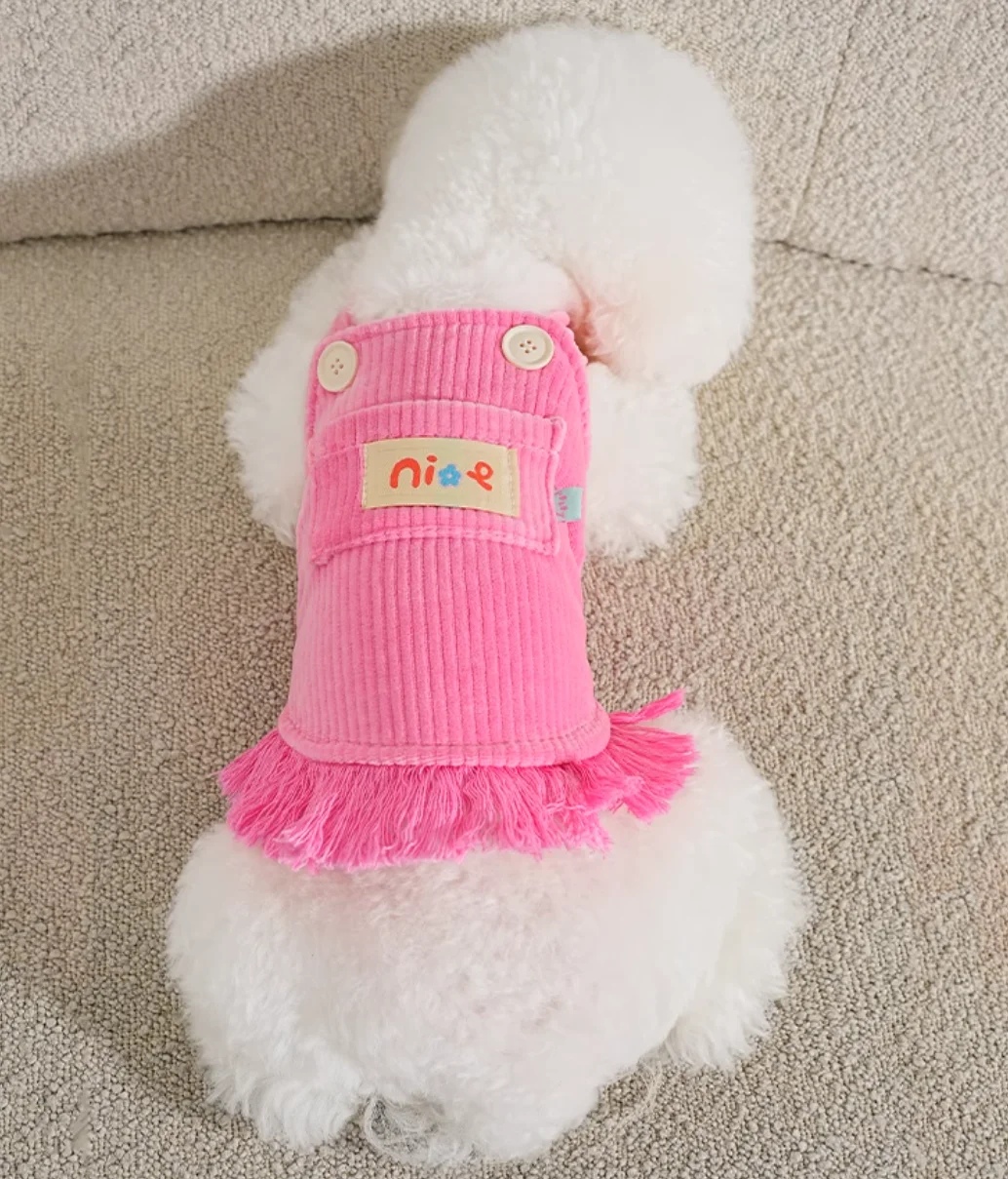 Sleeveless vest for dog and cat, summer clothes