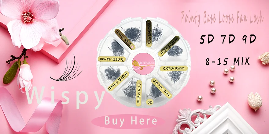Description Picture 4 of item240PCS 30D Cluster Lashes 9-14mm Mix 0.07mm Dark Light Brown Soft Volume Makeup Tool DIY At Home Natural Look Eyelash Extension