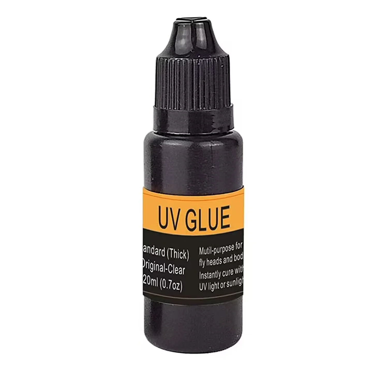 Eupheng-Fly Tying Glue, Resina UV, 3 Fórmula Grossa, Fina e Super Flex, Fly Tying Head, Cimento Moscas Cabeças