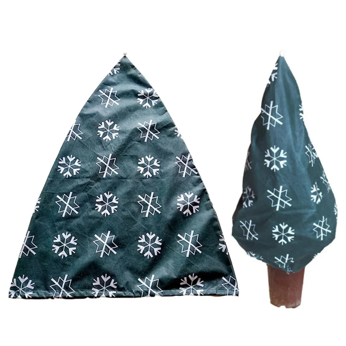 

4Pcs Christmas Frost Protection for Plants Garden Plant Cover Horticultural Fleece, Winter Plant Covers Freeze