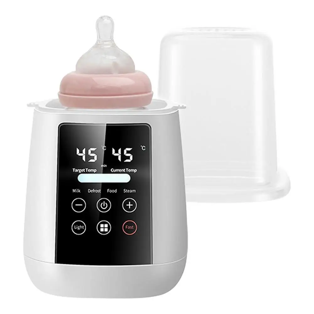 Baby Bottle Warmer Automatic 6-in-1 Baby Food Breastmilk Warmer Baby Food Heater Safe & Fast Feeding Bottle Warmer For