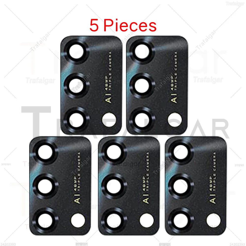 OPPO A95 4G Reno6 Lite Reno 6 Lite CPH2365 용 후면 카메라 유리 렌즈 접착 스티커로 교체