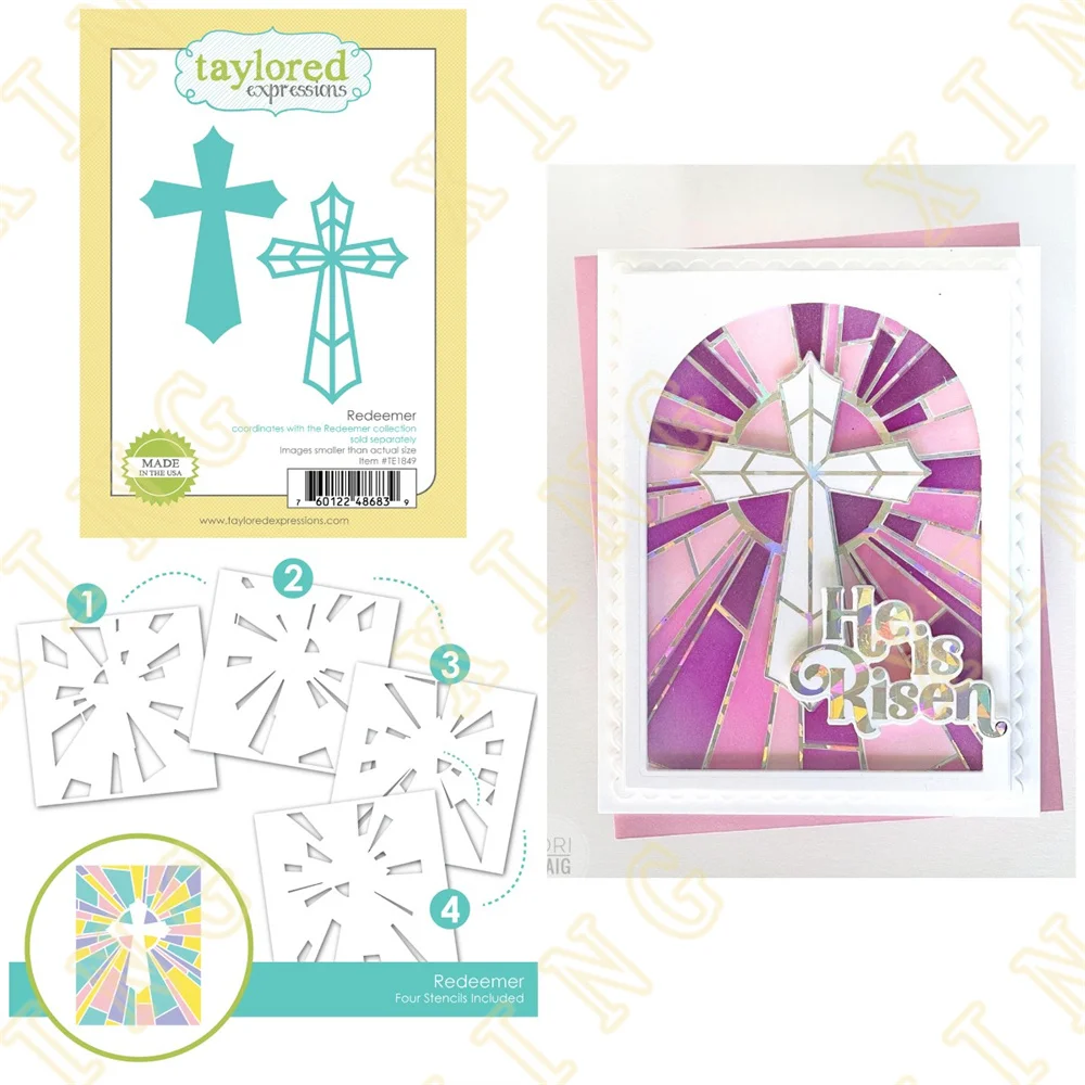 

Redeemer Metal Cutting Dies Stencil for Diy Scrapbooking Crafts Dies Cut Stencils Maker Photo Album Template Handmade Decoration