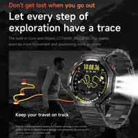 2025 For HUAIWE Military Outdoor GPS Sports Smart Watch Men 1.39" 5ATM Waterproof 530mAh ChatGPT AI Assistant Compass Smartwatch - Image 3
