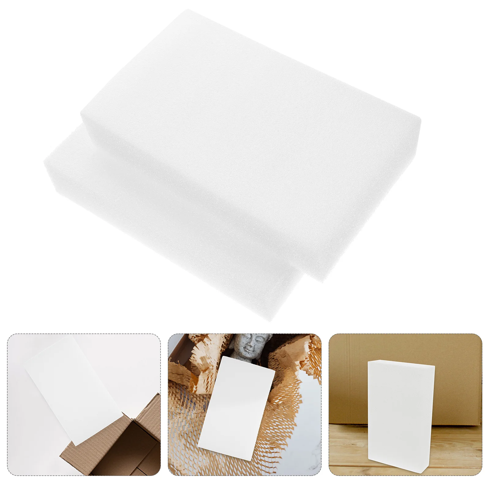 

2 Pcs Foam Pad Board Multi-use Insert Daily Packing Inserts Pearl Cotton Supply