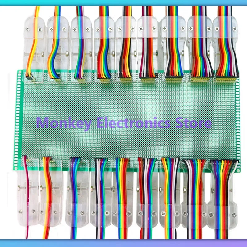 PCB Burn-in Test 2.54 1.27 1.5 2.0 Fixture Probe Pin Spring Pin Test Rack Download Programming Tooling Fixture Customisation pcb test fixture