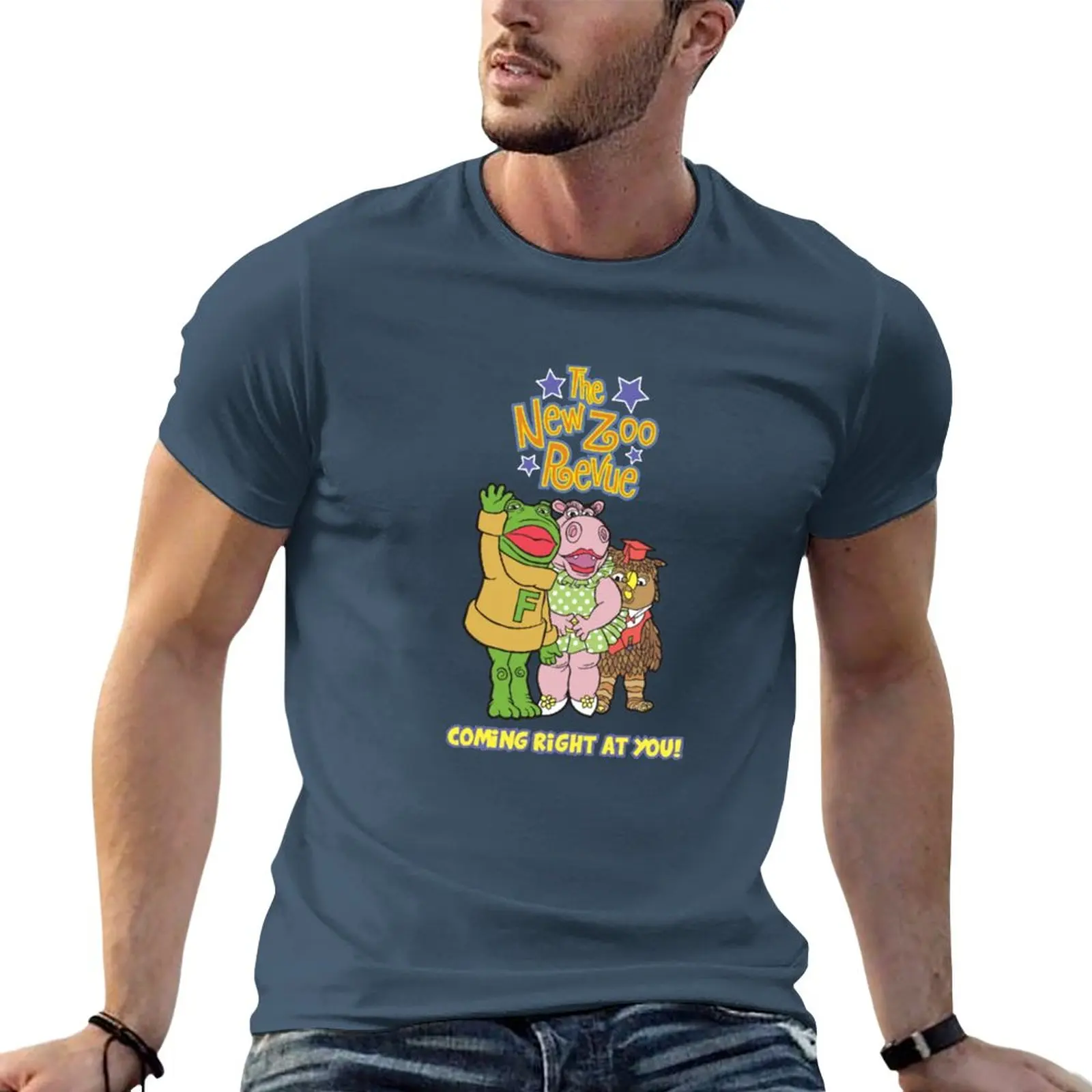 

The New Zoo Review - Children's Show T-Shirt vintage hippie clothes plain t shirts men