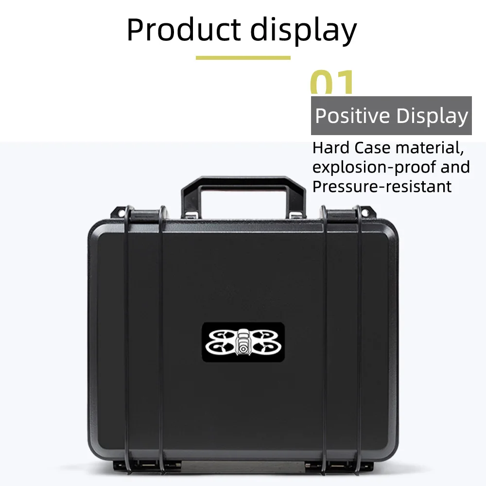 Wasserdichte Fall Für DJI NEO 2 RC N3 Steuerung Explosionsgeschützte Box Hard Shell Handtasche Für DJI NEO 2 Drone Zubehör – Detail 7