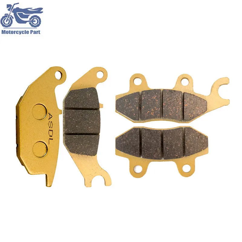 

Motorcycle Parts Front and Rear Brake Pads Kit For HONDA XL125 V1 V2 V3 V4 V5 V6 V7 V8 V9 VA Varadero XL 125 2001-2011