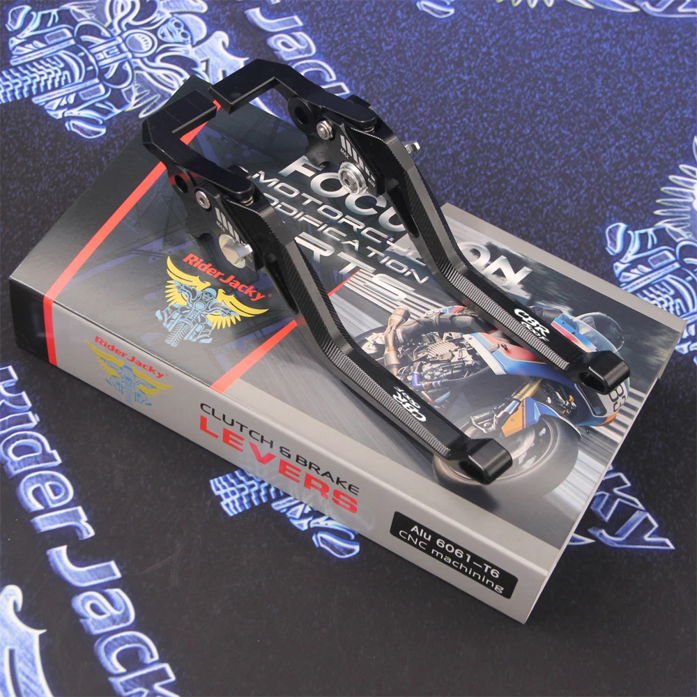 

For Honda CBR600F 2011 2012 2013 CBR 600F Adjustable 3D Rhombus Hollow Long Motorcycle Brake Clutch Levers