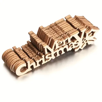 Merry Christmas Wood Letters 1